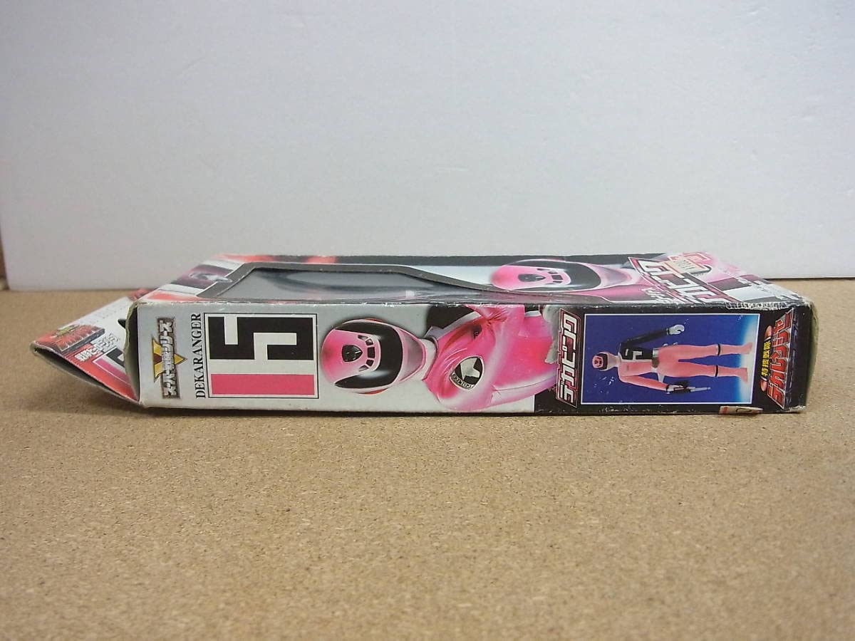 【新品・未使用】戦隊ヒーローシリーズ　デカレンジャー　デカピンク バンダイ 商品・サービスサイト | 戦隊ﾋｰﾛｰｼﾘｰｽﾞ ﾃﾞｶﾚﾝｼﾞｬｰ5